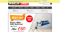 Desktop Screenshot of mcquillantools.ie